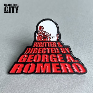 George A. Romero Dawn of the Dead Enamel Pin