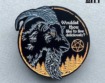 The Witch Horror Enamel Pin