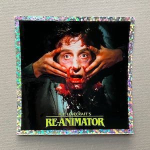 Re-Animator Horror Sticker