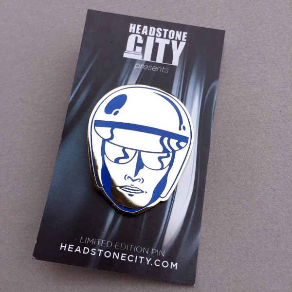 Pin esmaltado del T-1000 de Terminator 2 – Pin de película, artículo de colección de ciencia ficción, Arnold Schwarzenegger, pin de cultura pop, regalo para fans de T2