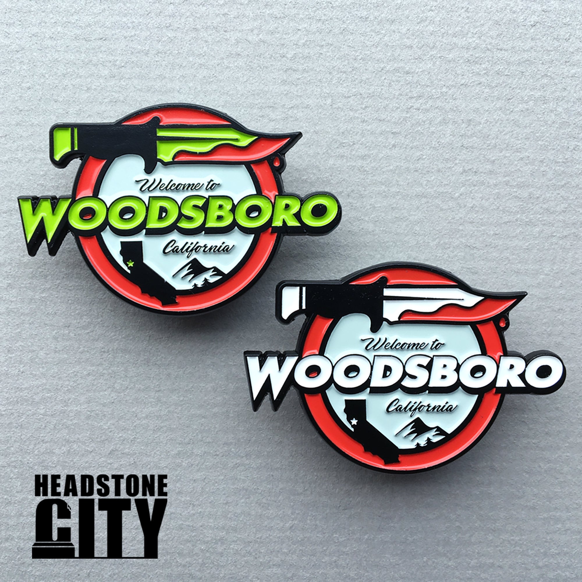 Woodsboro Scream Ghostface Slasher Horror Enamel Pin