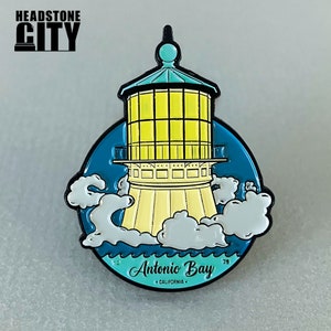 The Fog Horror Enamel Pin