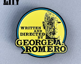 George A. Romero Day of the Dead Enamel Pin