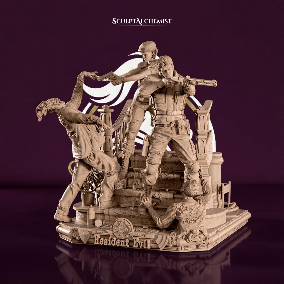 Resident evil diorama - Etsy 日本