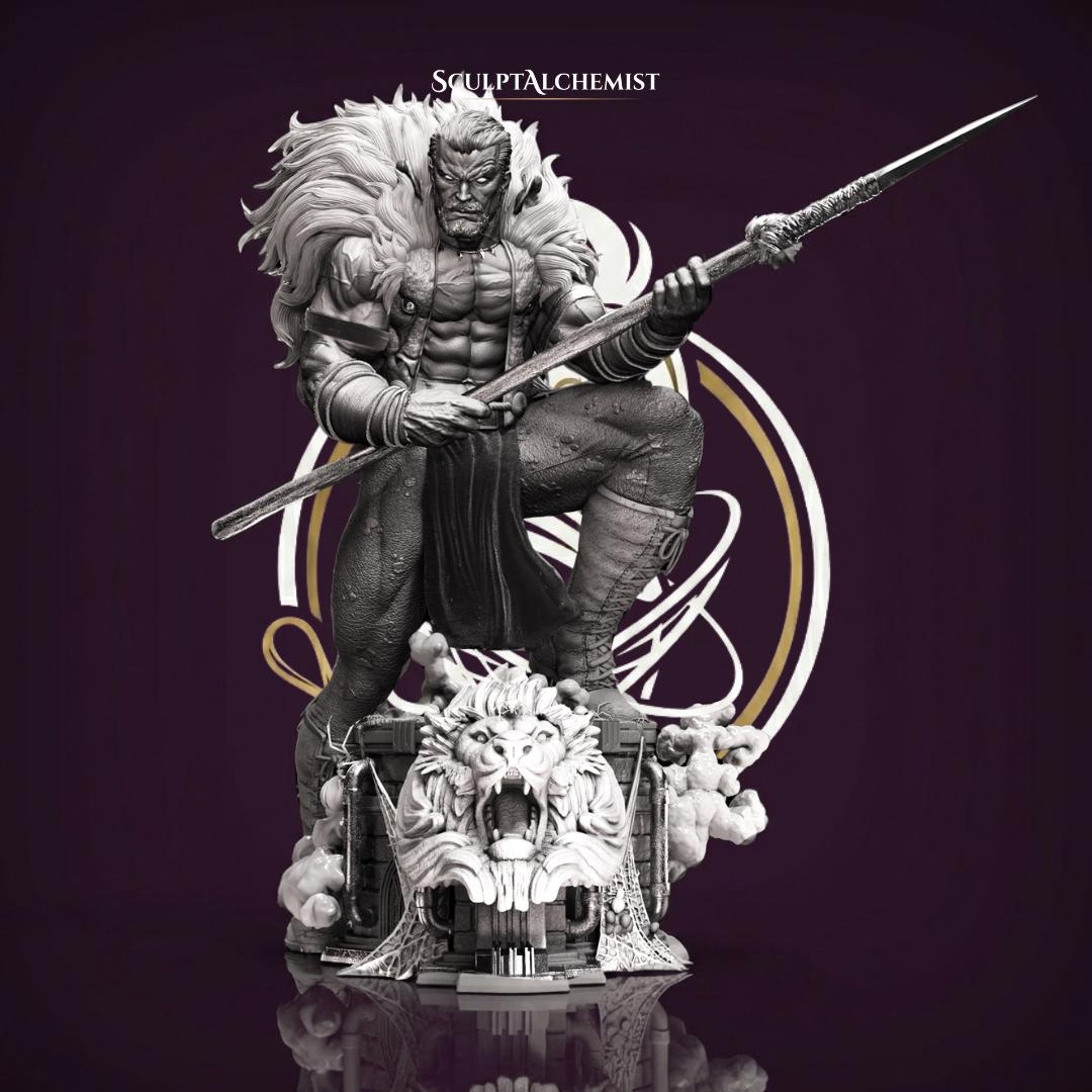 Kraven the hunter figure - Etsy 日本