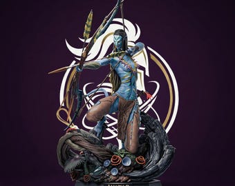 Neytiri Archer Inspired Movie Character | 3D Model STL File