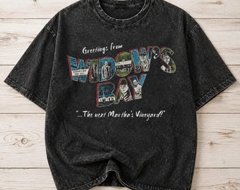 Comfort Colors Greetings From Widow's Bay Horror Movie Vintage Shirt