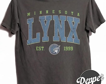 Lynx Minnesota WNBA 1999 Basketball T-Shirt, Retro Sports Tee,  Basketball Comfort Colors Gift
