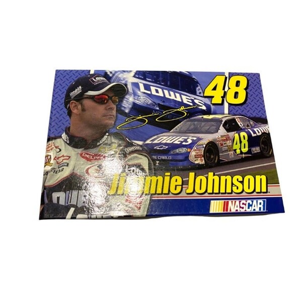 NWOT Jimmy Johnson 2003 NASCAR 4 x 6” Photo Autograph Book