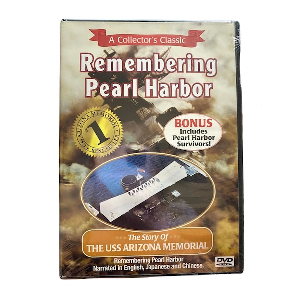 Factory Sealed Remembering Pearl Harbor DVD