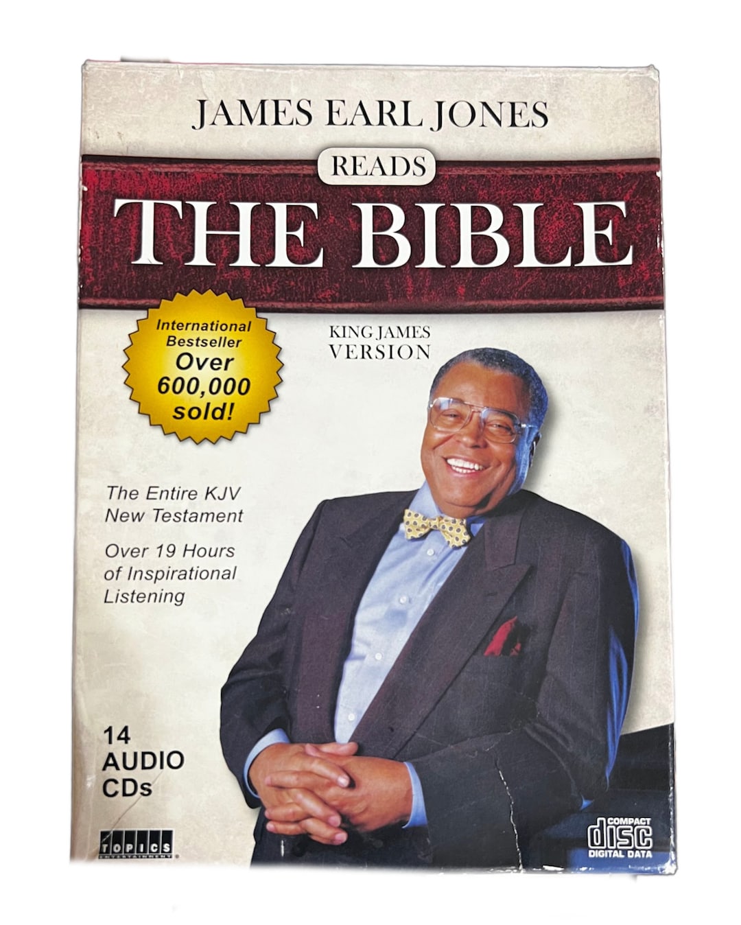 Bible Read By James Earl Jones Free James Earl Jones Reads the Bible New Testament-kjv 2014 14 - Etsy