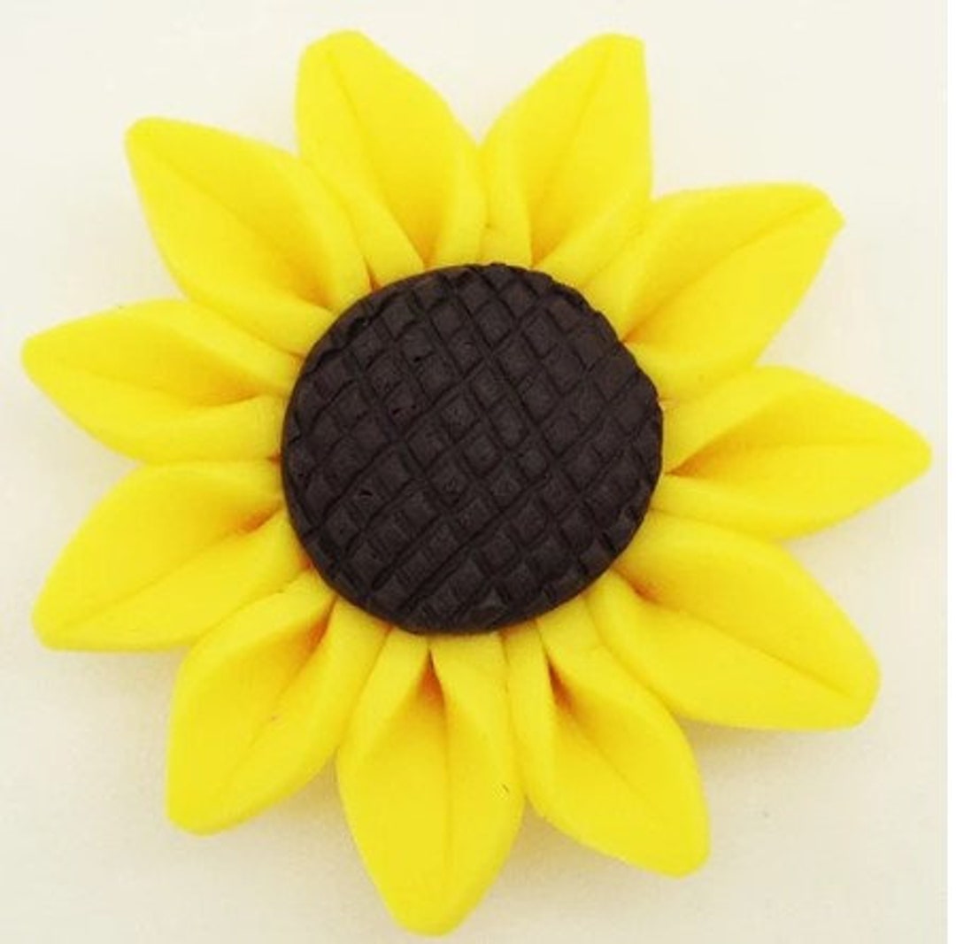 200 PCS Sunflower Yellow Clay Beads Yellow Polymer Clay Yellow Sunflower  Polymer Clay Resin 10mm Sunflower Beads Women - AliExpress