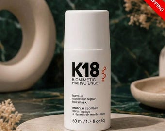 K18 Leave-In Molecular Repair Hair Mask | Deep Damage Treatment (1.7 oz)