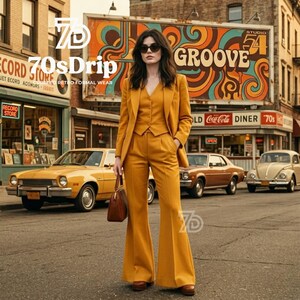 70s 3 Piece Suit - Etsy Australia