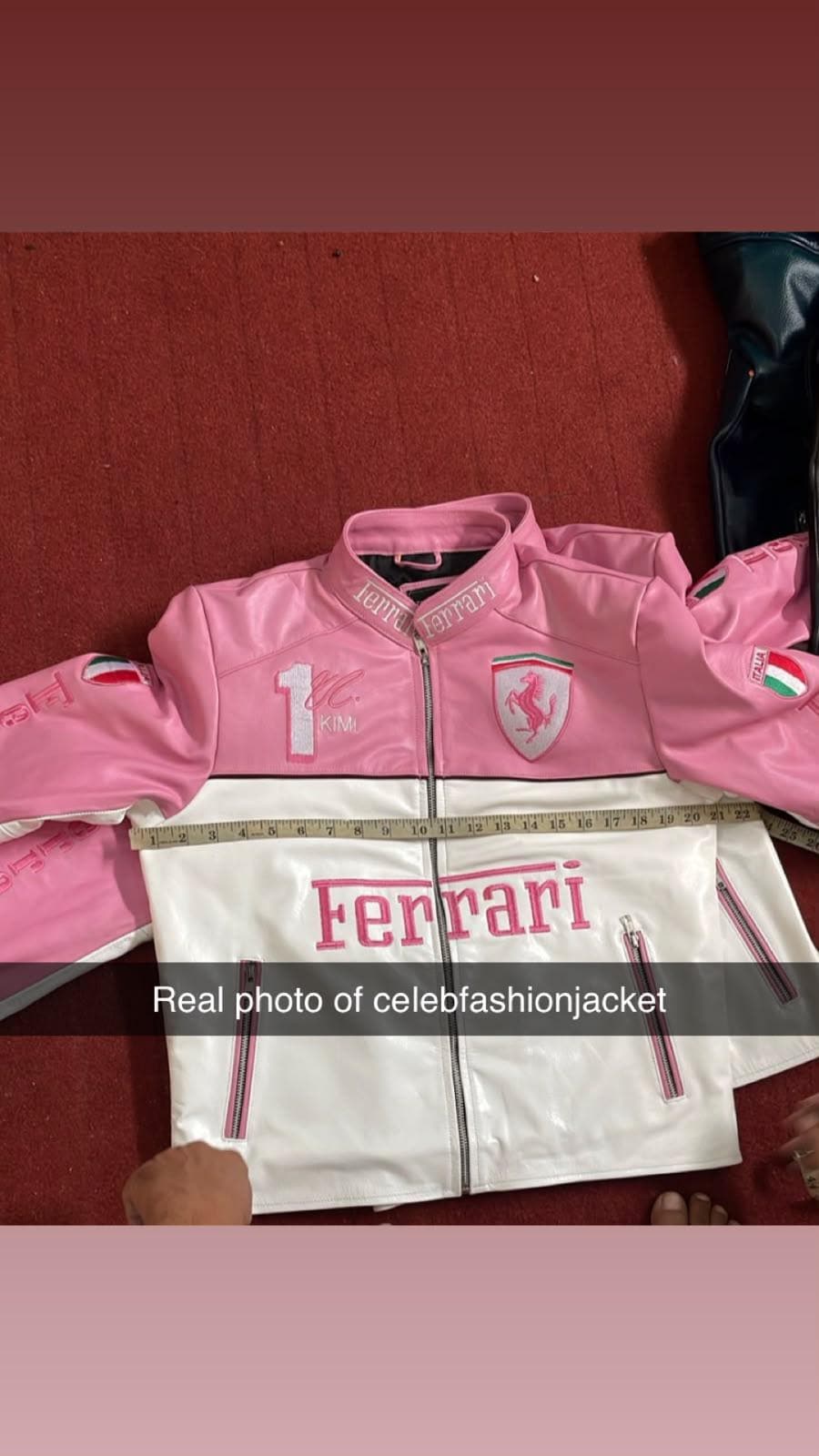 Pink racing jacket - Etsy 日本