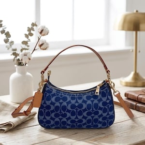 Denim Coach Bags - Etsy