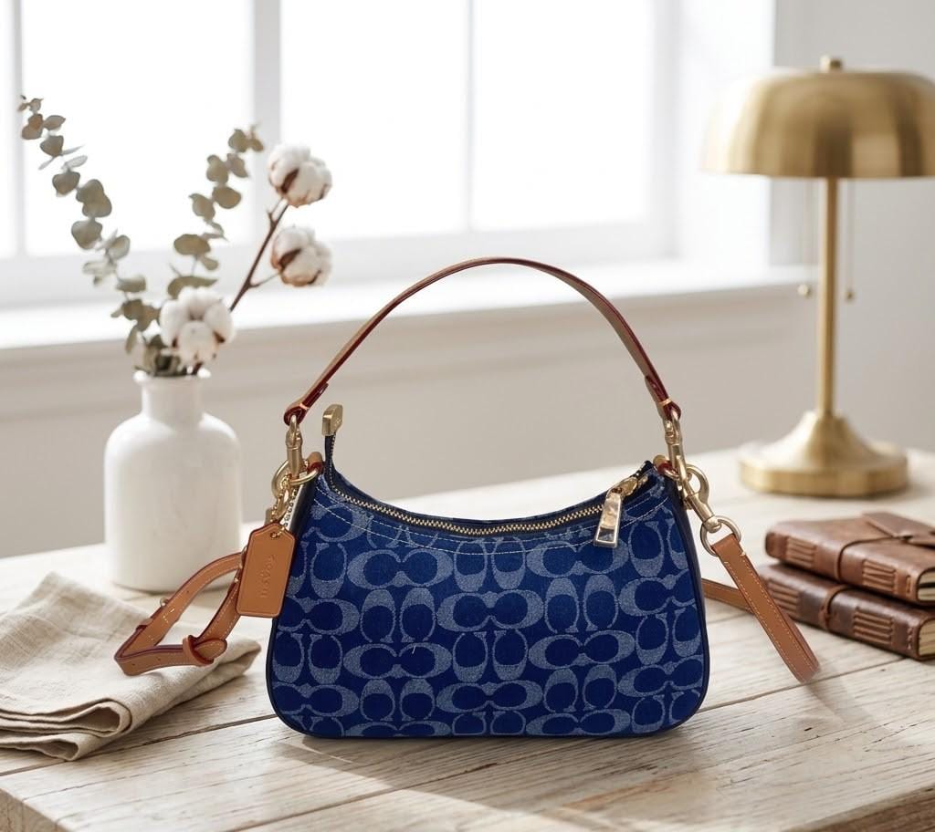 Coach Denim Bag - Etsy Canada