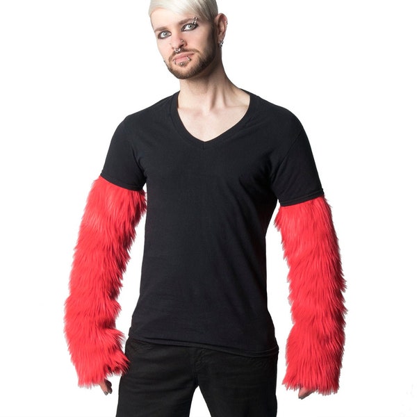 White Fursuit Arm Sleeves Etsy