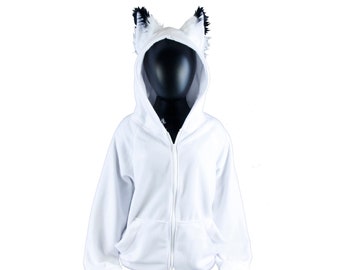  Wolf  ears  hoodie  Etsy