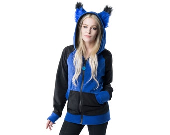 wolf jacket with ears
