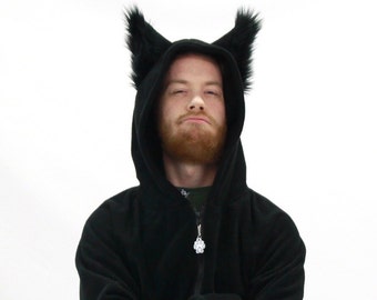 wolf jacket with ears