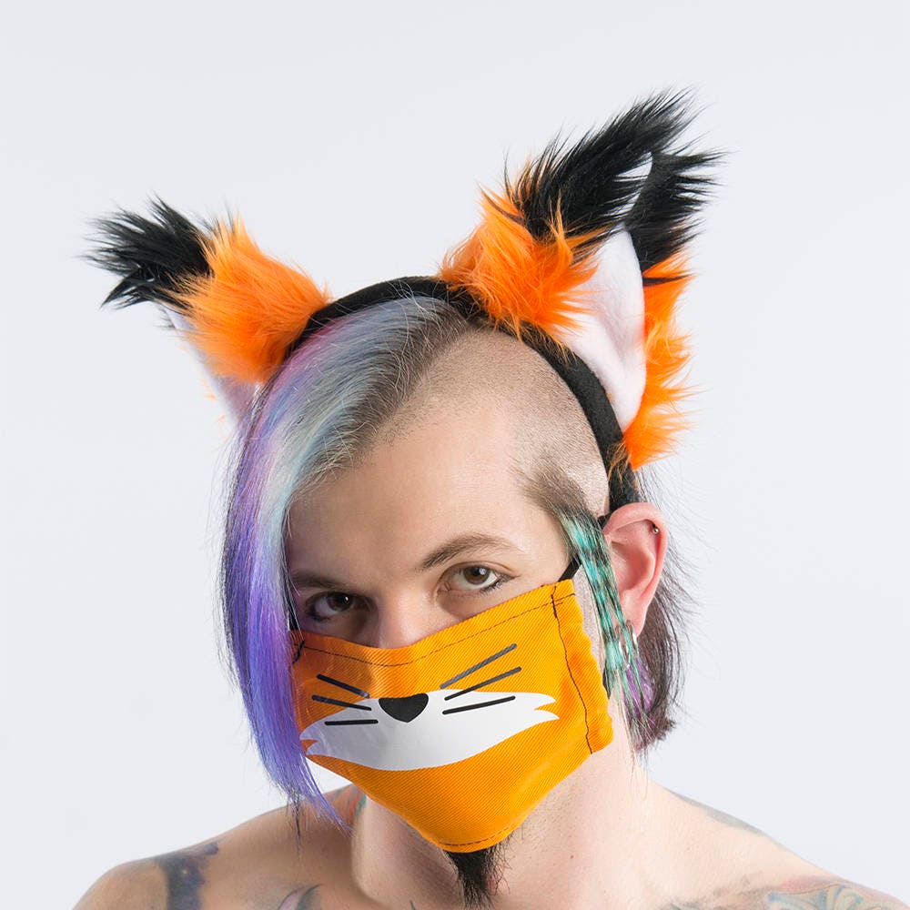 fox plaster bandage mask fox plaster bandage mask