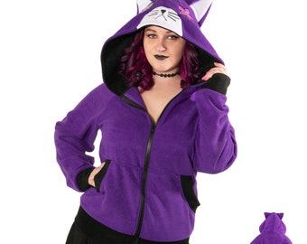 Pawstar Thimbles the Ragdoll Hoodie - Classic - Perfect for a partial fursuit, Halloween costume, cosplay or just for fun!