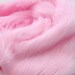 Pawstar Monster Fur Yardage Baby Pink - Pastel Light Faux Fur Suit Crafting Supply Thick Soft Low Shed Luxury Long Pile Shag 9515