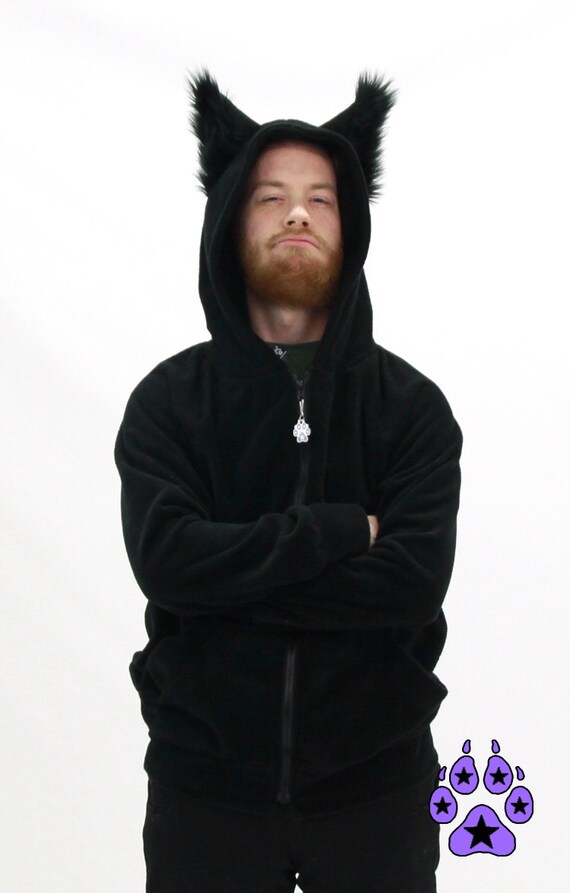 furry hoodie