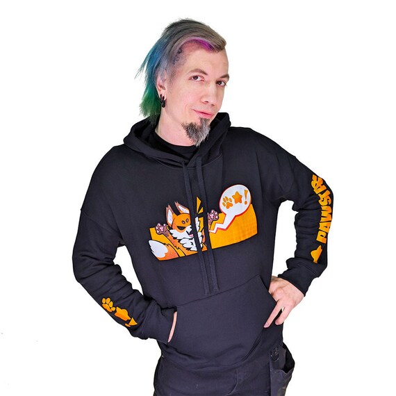 Sudadera con capucha Chuffins Hype Perfecta para un traje de piel parcial disfraz de Halloween cosplay o simplemente por diversion Etsy Mexico