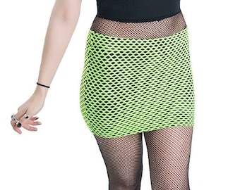 VectorNet Mini Skirt [DSFusion by Pawstar] Handmade CyberPunk CyberGoth Rave Festival Clothing and Accessories