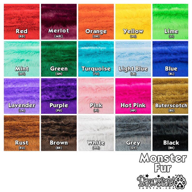 Pawstar Furry Arm Sleeves 20 color options available 3165 image 3