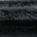 Pawstar Monster Fur Yardage Black Faux Fur Suit Making Crafting Supply Thick Soft Low Shed Solid Midnight Luxury Long Pile Shag 9513