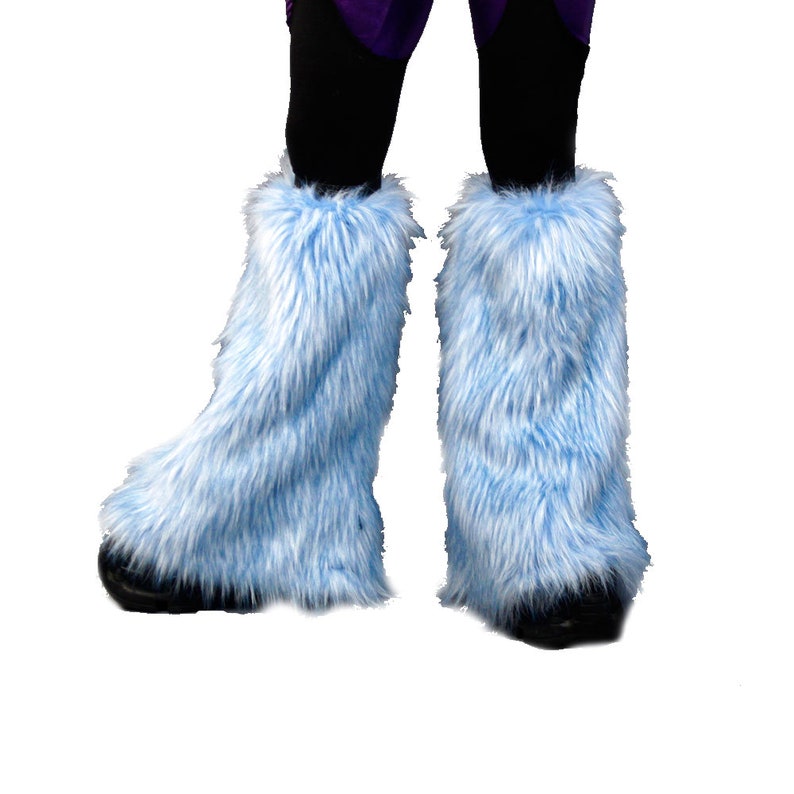 Pawstar Special Fox Fur Leg Warmers realistic Rust Brown Etsy