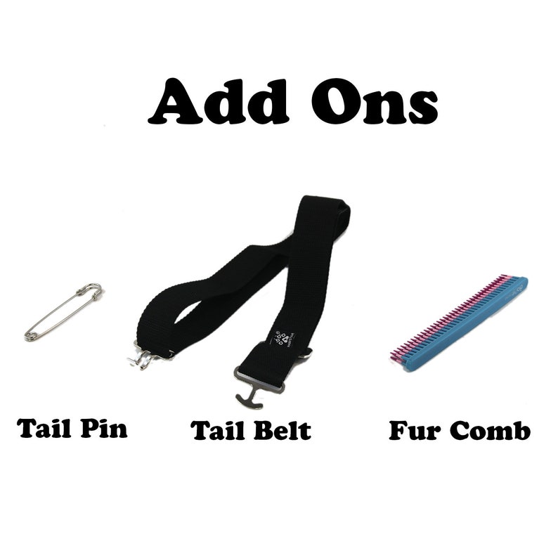 Pawstar Classic WOLF Tail 6 color options available 3600 image 3