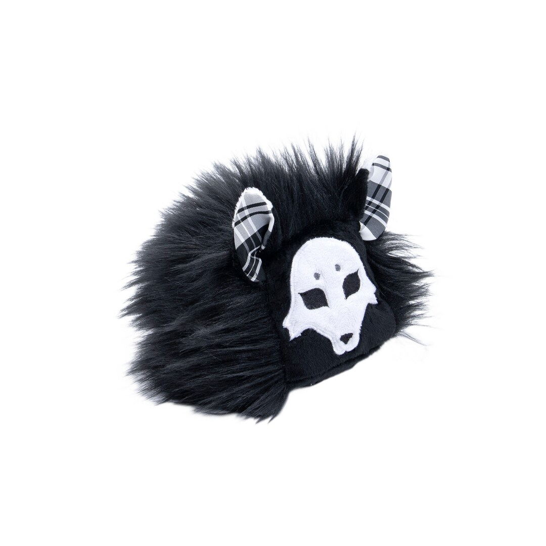 Pawstar Nippers Mini Foxblox 3.5 Stuffed Black Fox Etsy