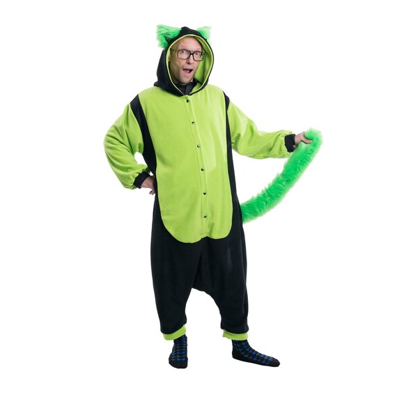 Pawstar Kitty Cat Kigu Kigurumi Partial Fursuit Adult Onesie