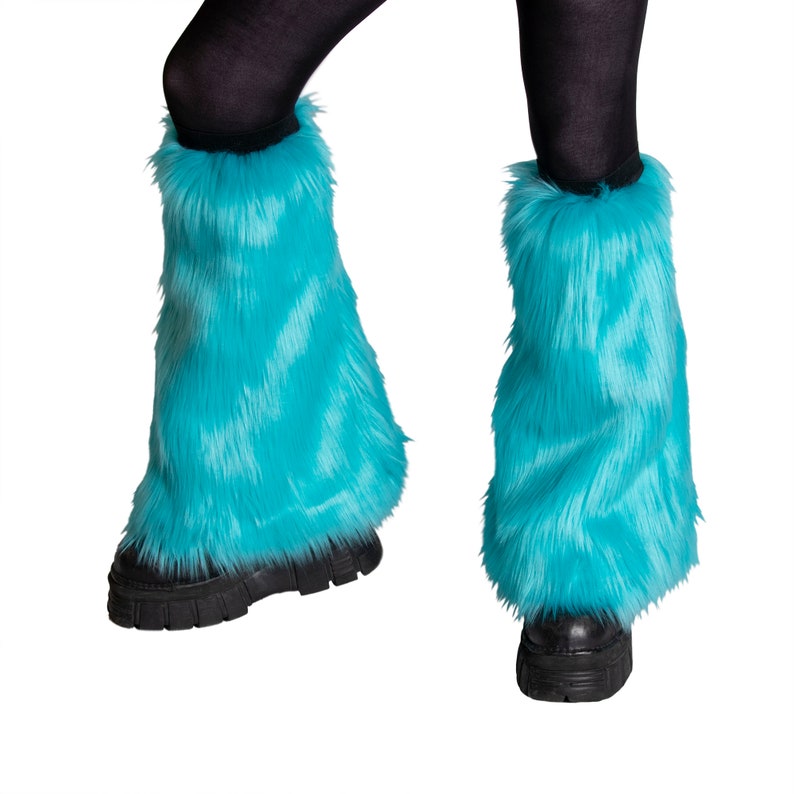 PAWSTAR Furry Leg Warmers