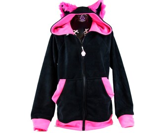 jacket with wolf ears