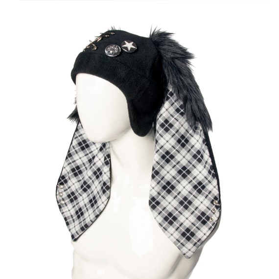 Pawstar Pin Punx MEGA Bunny Hat gorro de conejo gótico de - Etsy México Pawstar Pin Punx MEGA Bunny Hat gorro de conejo gótico de - Etsy México