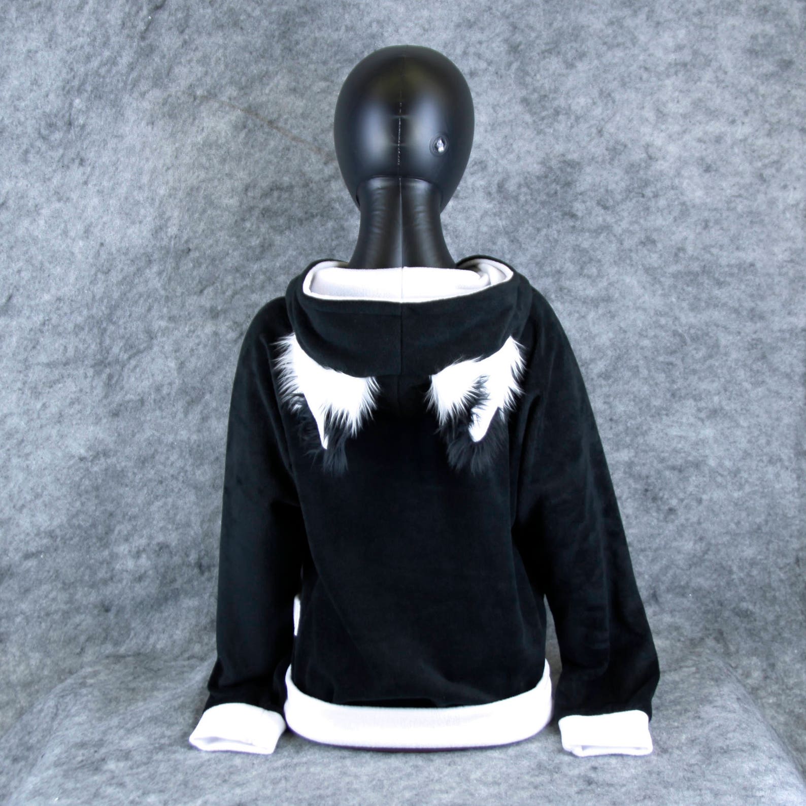 Pawstar FOX Ears Hoodie Animal Jacket Coat Hoody Soft Fluffy Etsy