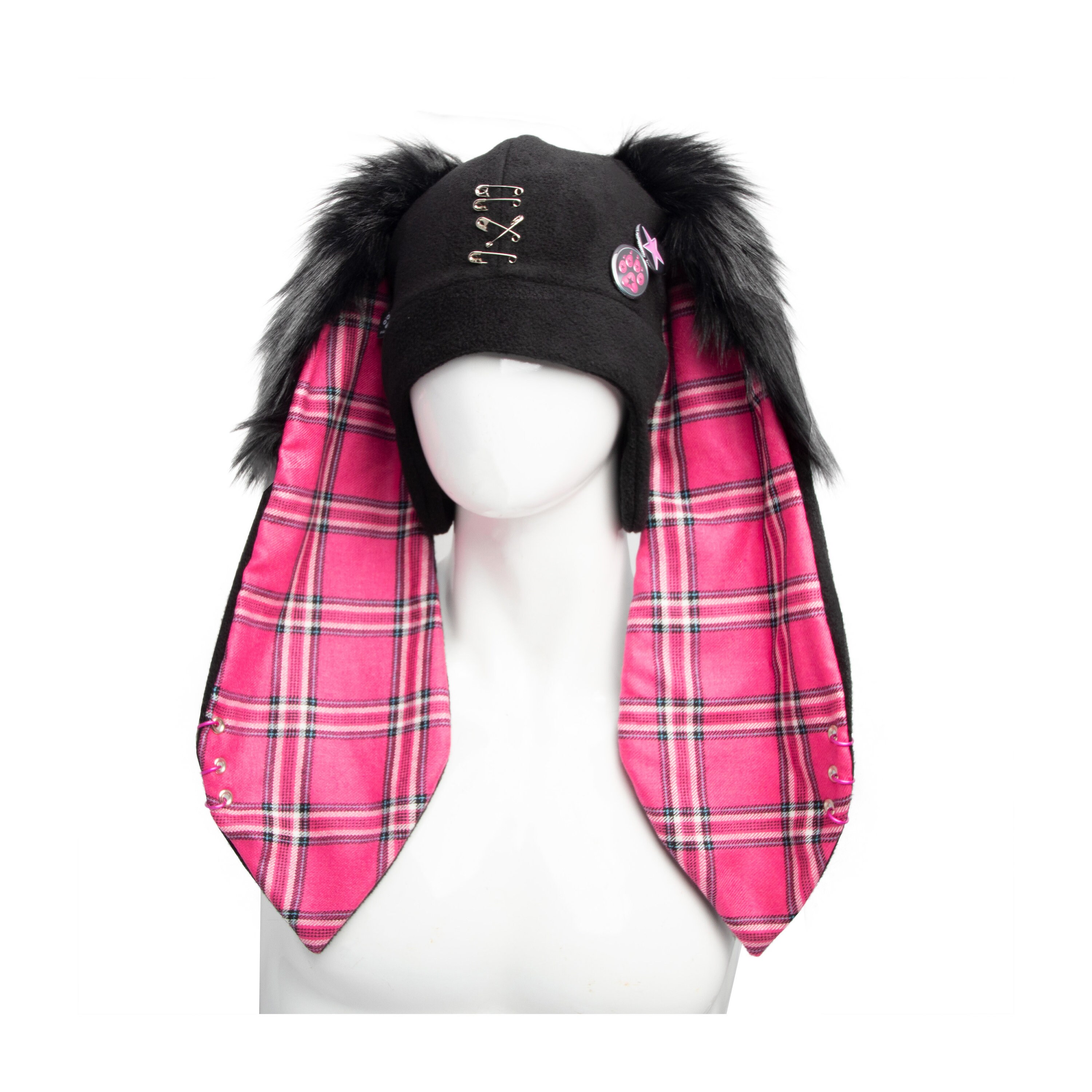 Pawstar Pin Punx MEGA Bunny Hat gorro de conejo gótico de - Etsy España Pawstar Pin Punx MEGA Bunny Hat gorro de conejo gótico de - Etsy España