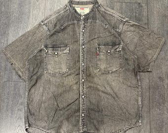 Levi's 90s vintage jeans sleeve shirt