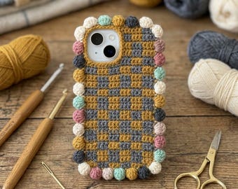 Crochet Phone Case Pattern Pdf, Crochet Cell Phone Case Pattern, Crochet Phone Sleeve Pattern, Phone Holder Pattern, Mobile Case Pattern.