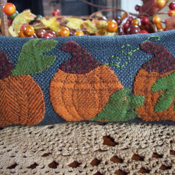 Fall Pumpkins Shelf Pillow Tuck