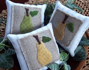 French Pears Bowl Filler Pillow Tucks