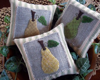 French Pears Bowl Filler Pillow Tucks