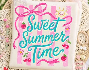 Dulce verano Fresa Cereza PNG, Coqueta, Sol, Verano, Moderno, Preppy, Playa Lago Río, Sol, Limón, Vida en la playa, Tendencia PNG
