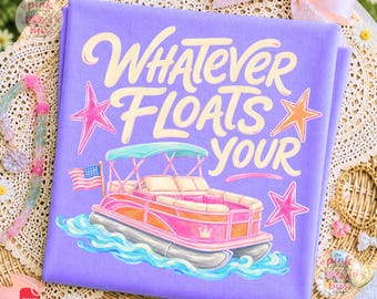 Lo que te guste PNG, Diseño de día en el lago Pontoon, Gráfico patriótico de verano, Frase pegadiza, País, Lago, Femenino, Barco, Tendencia, PNG