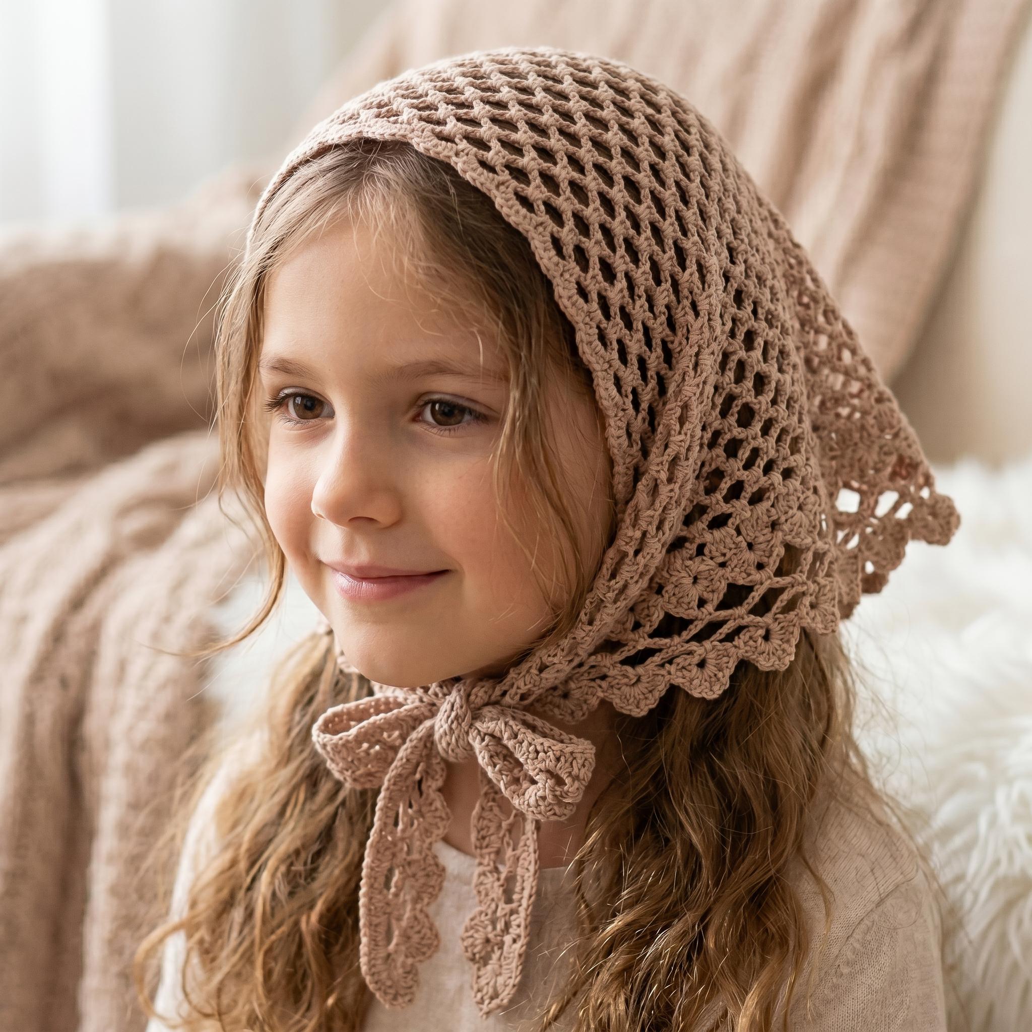 38 Head Scarf Crochet Patterns for Bandanas, Kerchiefs, and Stylish Wraps 26 Easy Crochet Bandana Pattern Boho Floral Head Scarf